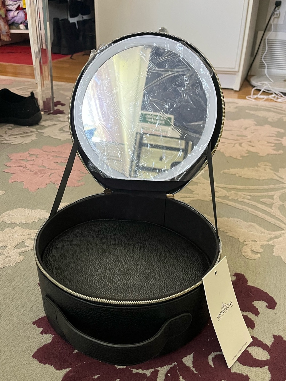 Impressions Vanity Rio makeup case travel black